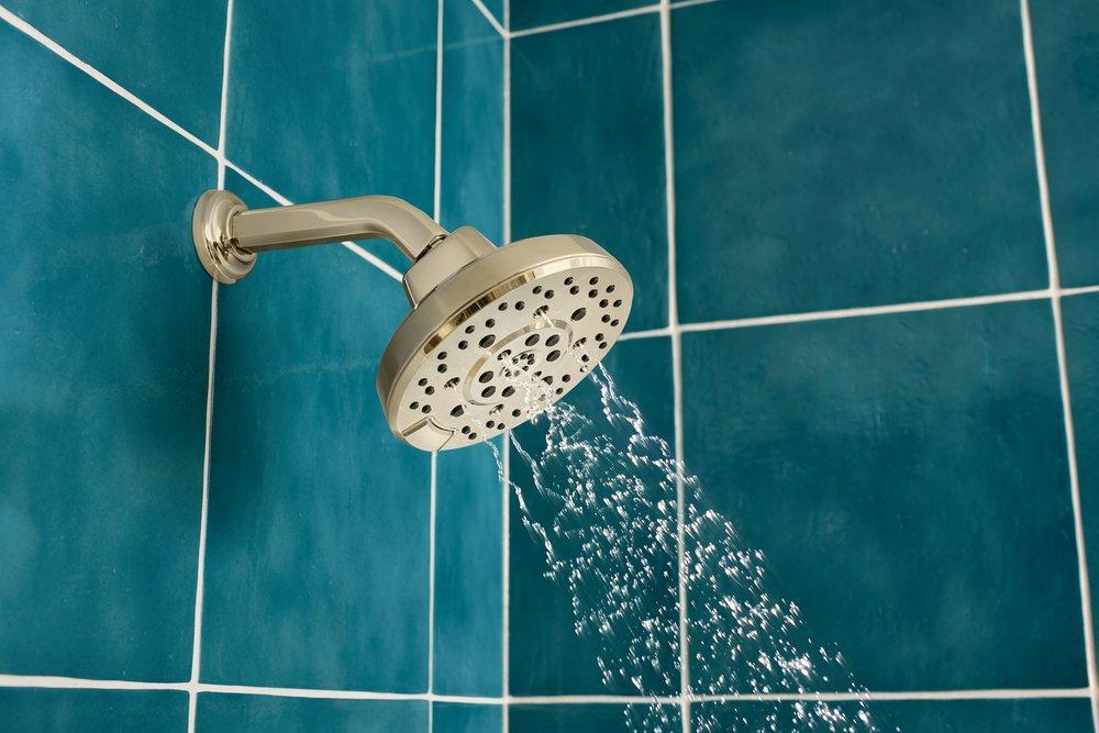 Brizo Polished Nickel Multi Function H2Okinetic Technology&reg; Full Body, Full Spray, Massage and Pause Showerhead 