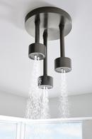 Brizo Luxe Steel 7-3/4 in. Shower Arm and Flange 