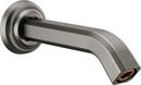 7-3/4 in. Shower Arm and Flange in Luxe Steel