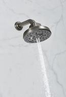 Brizo Luxe Steel 7-3/4 in. Shower Arm and Flange 