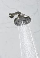 Brizo Luxe Steel 7-3/4 in. Shower Arm and Flange 