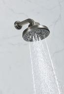 Brizo Luxe Steel 7-3/4 in. Shower Arm and Flange 