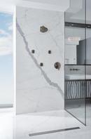 Brizo Luxe Steel 7-3/4 in. Shower Arm and Flange 