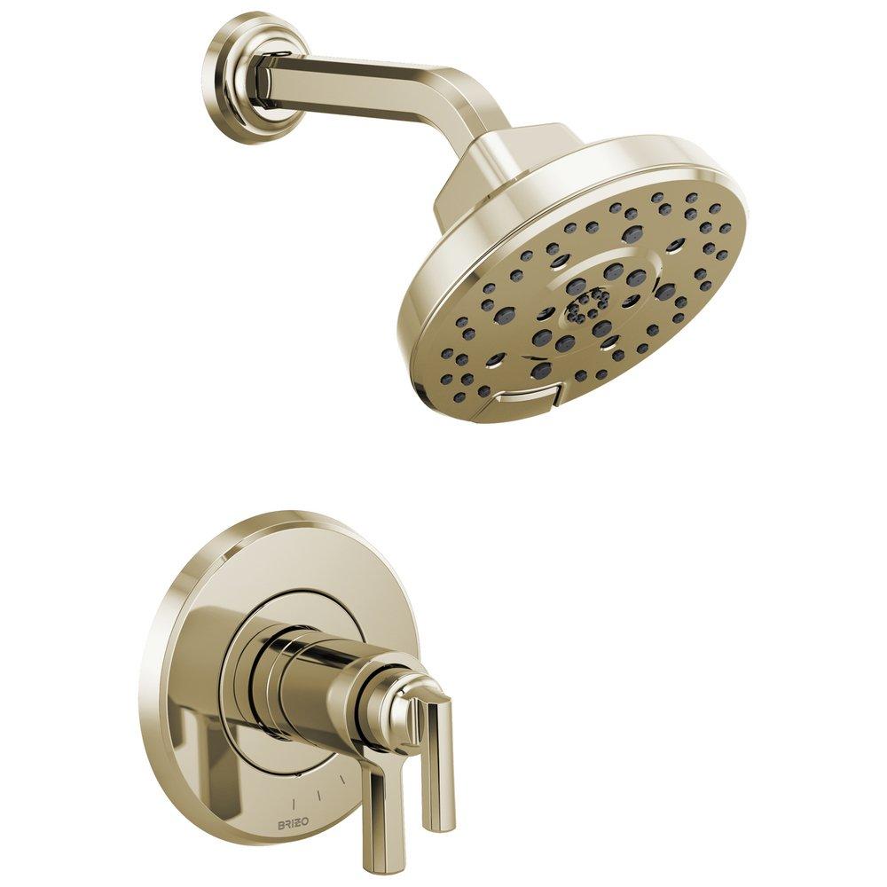 Brizo Polished Nickel Two Handle Multi Function Shower Faucet (Trim Only) 