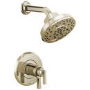 Two Handle Multi Function Shower Faucet in Polished Nickel (Trim Only)