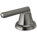 Widespread Low Lever Bathroom Faucet Handle Kit in Luxe Steel