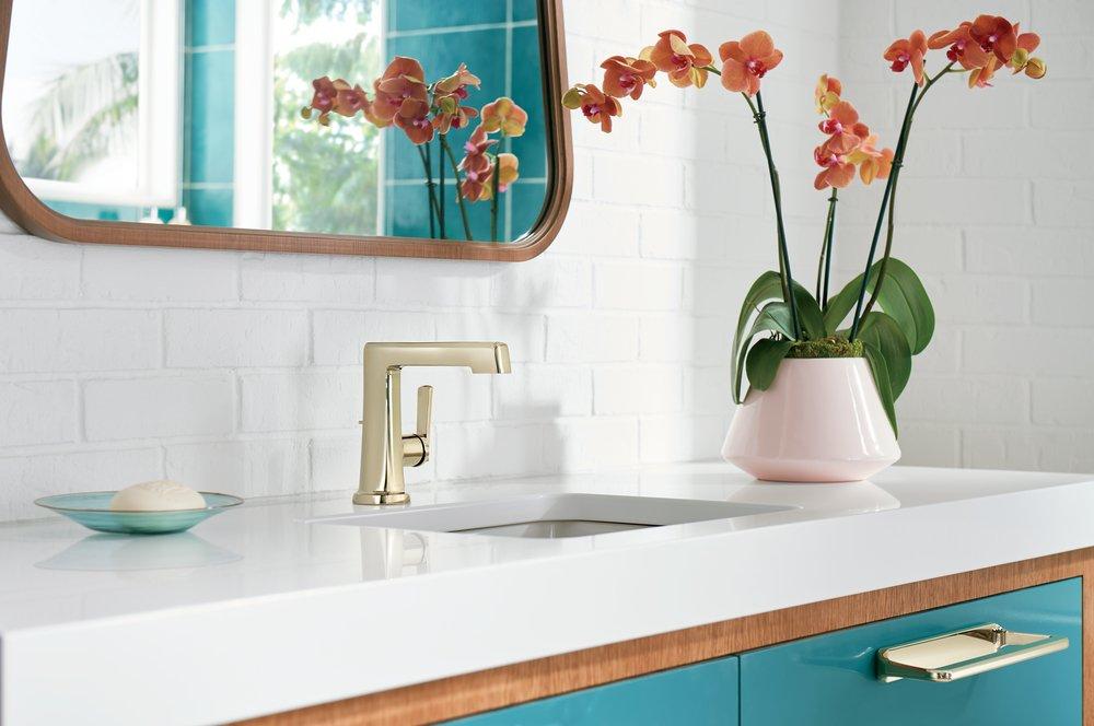 Brizo Polished Nickel 8 in. Towel Bar 