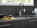 Delta Faucet Chrome Single Handle Pull Down Kitchen Faucet 