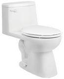 PROFLO&reg; White 1.28 gpf Elongated ADA 16-1/4 in. One Piece Toilet 