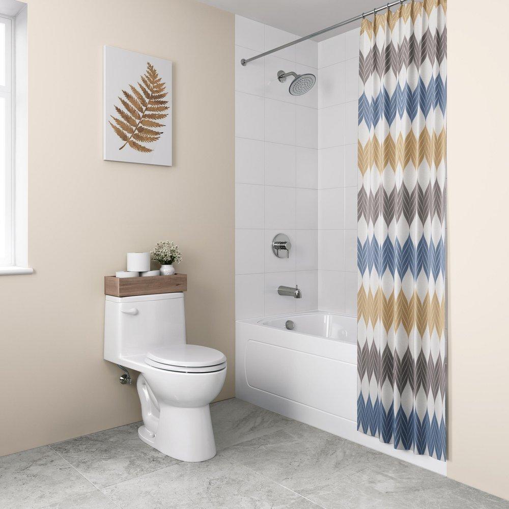 PROFLO&reg; White 1.28 gpf Elongated ADA 16-1/4 in. One Piece Toilet 