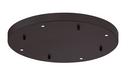 16 in. 4 Port Round Canopy in Oil Rubbed Bronze