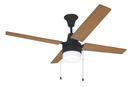 48 in. 16W 120V 4-Blade Ceiling Fan in Aged Bronze Brushed