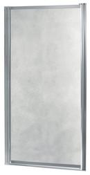 Foremost Industries Silver 27 x 65 x 0.25 in. Framed Pivot Shower Door with Obscure Glass 
