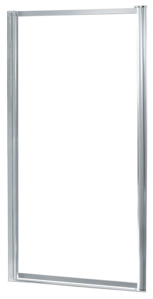 Foremost Industries Silver 31 x 65 x 0.25 in. Framed Pivot Shower Door with Clear Glass 