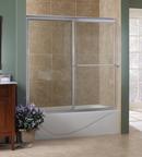 Foremost Industries Silver 60 x 58 x 0.75 in. Framed Sliding Tub Door with Clear Glass 