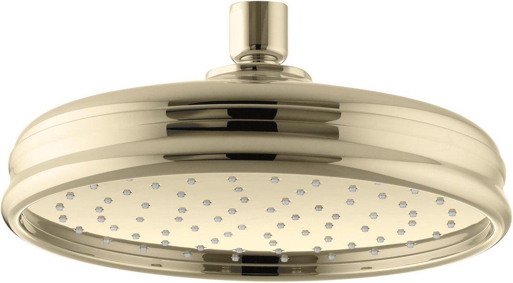 KOHLER Vibrant&reg; French Gold *CVR* CCY 1.75 8 TRAD RND RAIN SHWR 