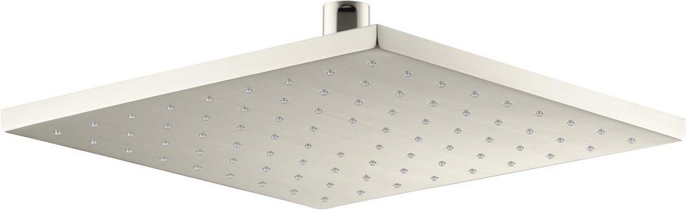 KOHLER Vibrant&reg; Polished Nickel Single Rain Showerhead 