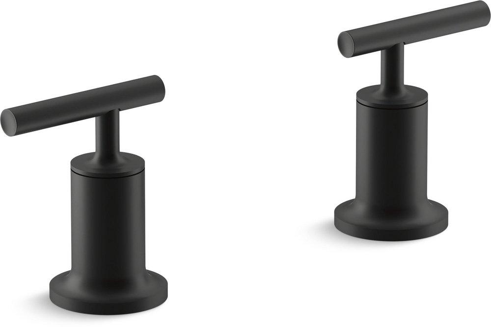 KOHLER Matte Black 4-3/4 in. Brass Handle 