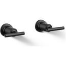 KOHLER Matte Black 4-3/4 in. Brass Handle 