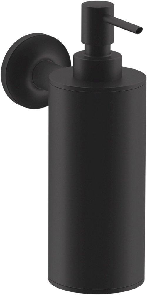 KOHLER Matte Black Wall Mount Soap and Lotion Dispenser 