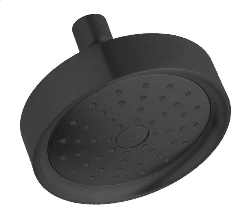 KOHLER Matte Black Single Function Katalyst&reg; Showerhead 