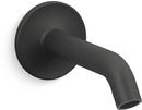 KOHLER Matte Black 35 Degree Non-diverter Tub Spout 
