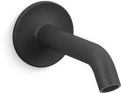 Non-Diverter Tub Spout in Matte Black