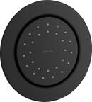 KOHLER Matte Black 1 gpm NPT Wall and Ceiling Mount 27-Nozzle Body Spray 