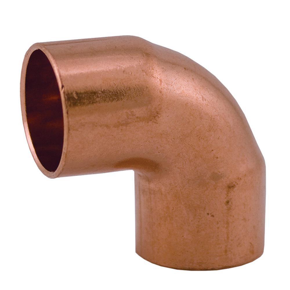 Jones Stephens Copper Close Rough 90 Degree Elbow 