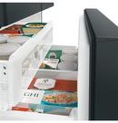Cafe™ Matte Black 35-3/4 in. 18.67 cu. ft. French Door Refrigerator 