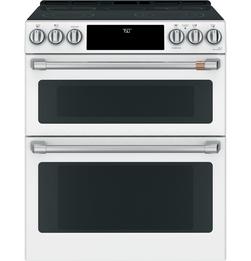 29-7/8 in. Electric 5-Burner Radiant Smoothtop Slide-in Range in Matte White