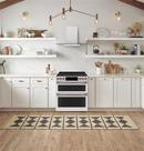GE Caf&eacute; Matte White 29-7/8 in. Electric 5-Burner Radiant Smoothtop Slide-in Range 