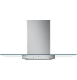 36 in. Wall-Mount Glass Canopy Chimney Range Hood in Stainless Steel