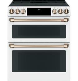 29-7/8 in. Electric 5-Burner Induction Slide-in Range in Matte White
