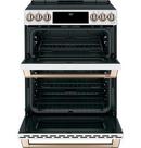 Cafe™ Matte White 29-7/8 in. Electric 5-Burner Induction Slide-in Range 