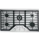 Cafe&trade; Stainless Steel/Brushed Stainless 5 Burner Sealed Cooktop 