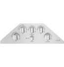 Cafe&trade; Stainless Steel/Brushed Stainless 5 Burner Sealed Cooktop 