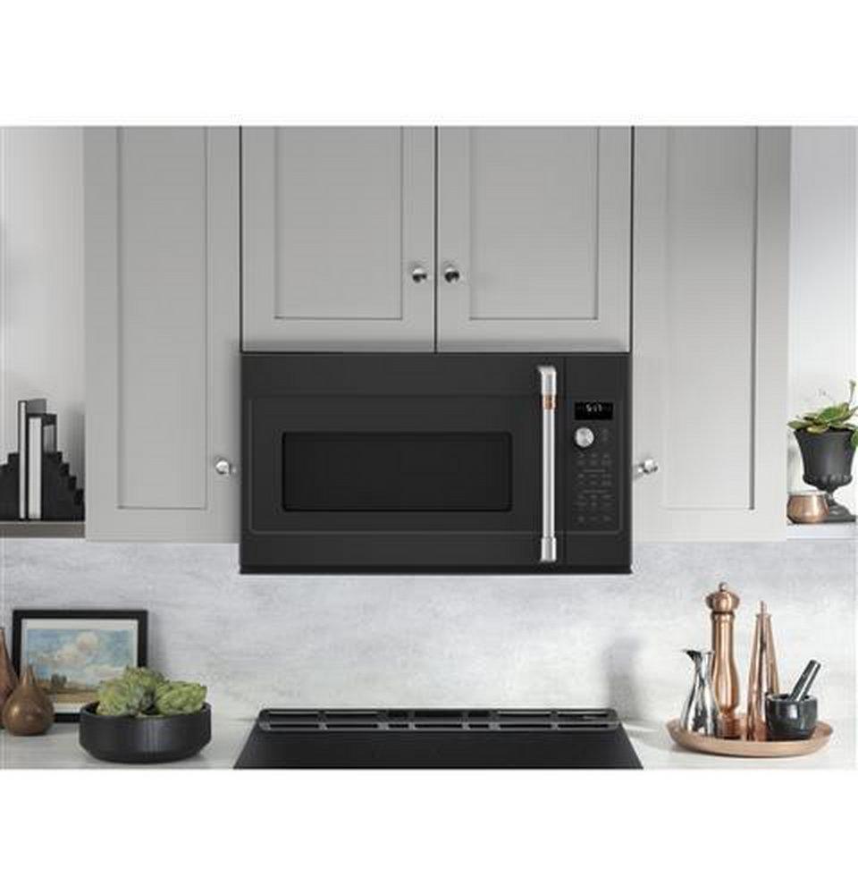 Cafe&trade; Black Slate 1.7 cu. ft. 950 W External Over-the-Range Microwave 