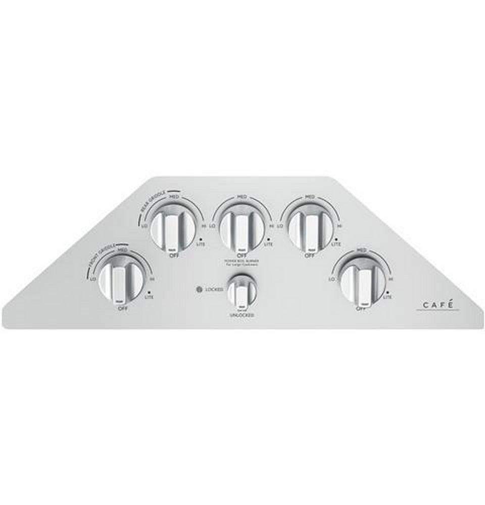 Cafe&trade; Stainless Steel/Brushed Stainless 5 Burner Sealed Cooktop 