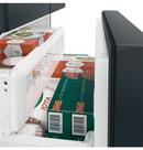 Cafe™ Matte Black 35-3/4 in. 14.92 cu. ft. Counter Depth and French Door Refrigerator 