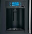 Cafe™ Matte Black 35-3/4 in. 14.92 cu. ft. Counter Depth and French Door Refrigerator 