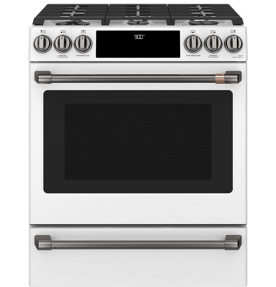 GE Caf&eacute; Brushed Black Knob and Handle 