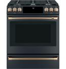 GE Caf&eacute; Brushed Bronze Knob and Handle 