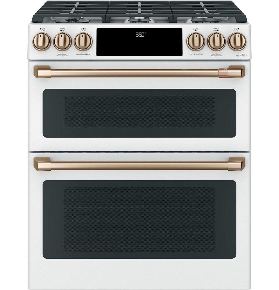 GE Caf&eacute; Brushed Bronze Knob and Handle 