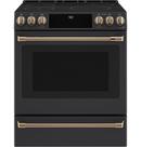 GE Caf&eacute; Brushed Bronze Handle and Knob 