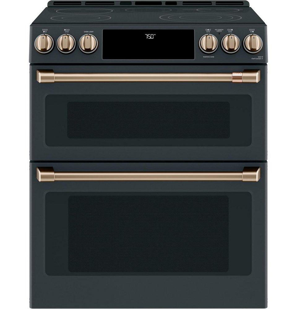 GE Café Brushed Bronze Front Control Electric Knob and Handle 