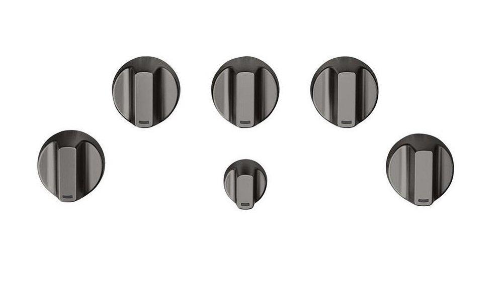 GE&reg; Brushed Black Knob 