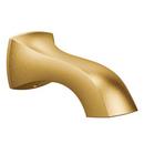 Moen Brushed Gold 1/2 in. Slip-Fit CC Connection Non-Diverter Tub Spout 