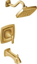 Single Handle Single Function Bathtub & Shower Faucet in Brushed Gold (Trim Only)
