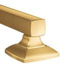3-1/8 x 12 in. Stainless Steel Grab Bar in Brushed Gold